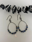 Czech Glass Crystal Teardrop Earrings – Elegant Dangle Drop Jewelry for Women