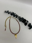 Red Andalusite Pendant Necklace – 18.5