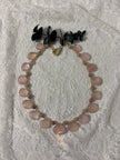 Ethereal Bloom Necklace - Pink Chalcedony, Lavender Jade & 18K Gold Filled Necklace