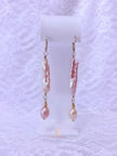 Blush Baroque Pearl Drop Earrings | Gold Filled | Knowing Collection