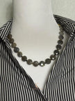 Labradorite Crystal Necklace – Gold Accents & Iridescent Gemstone Jewelry