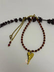 Red Andalusite Pendant Necklace – 18.5