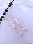 Blush Baroque Pearl Drop Earrings | Gold Filled | Knowing Collection