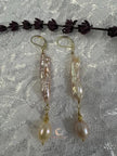 Blush Baroque Pearl Drop Earrings | Gold Filled | Knowing Collection