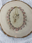 Ethereal Bloom Necklace - Pink Chalcedony, Lavender Jade & 18K Gold Filled Necklace